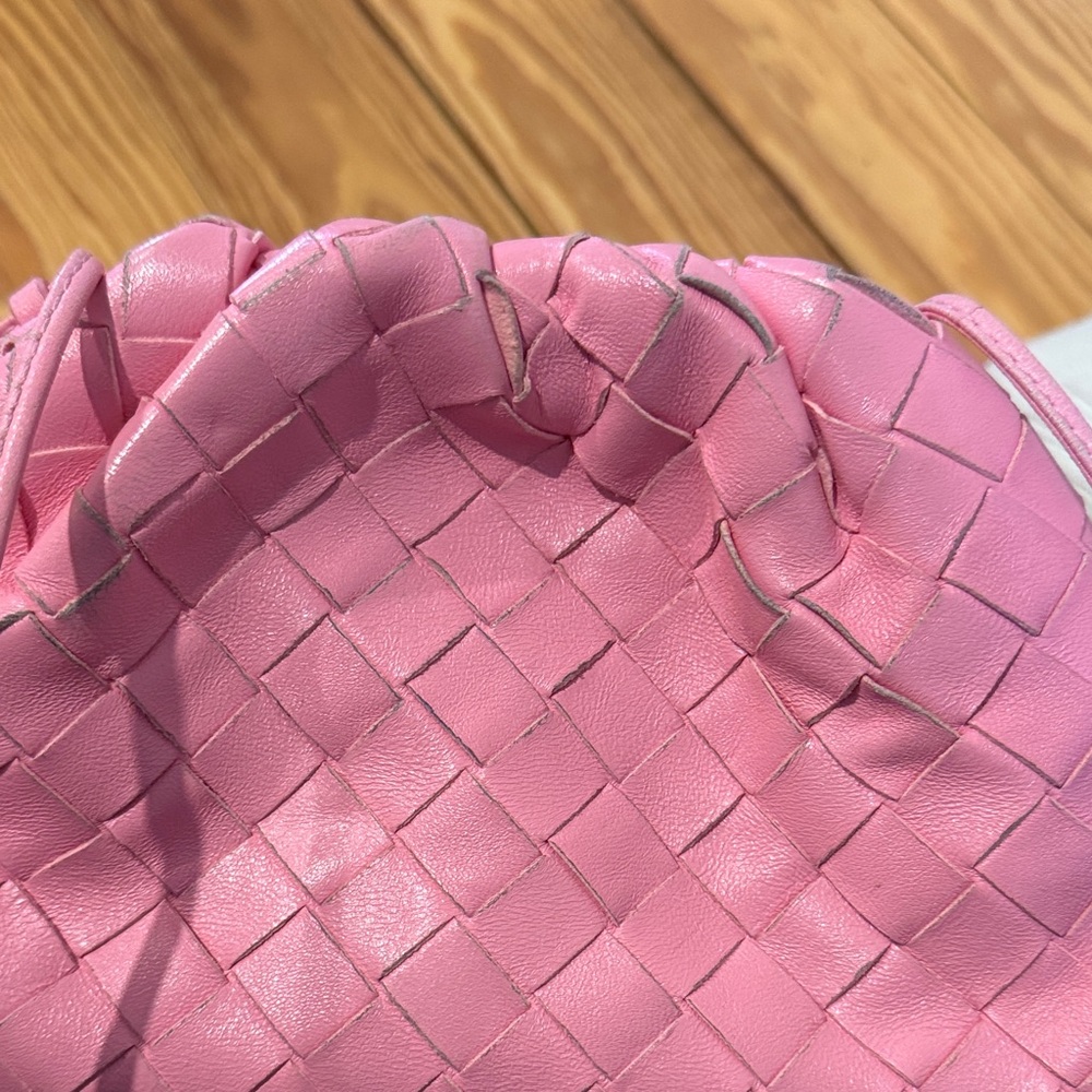 Bottega Veneta Intrecciato Mini Pouch in Pink - Picture 12 of 13